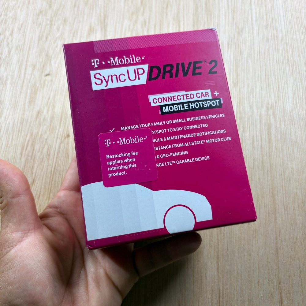 T-Mobile SyncUP DRIVE 2 SD6500V1.0.0B03 Connected Car Mobile Hotspot OBDII Black